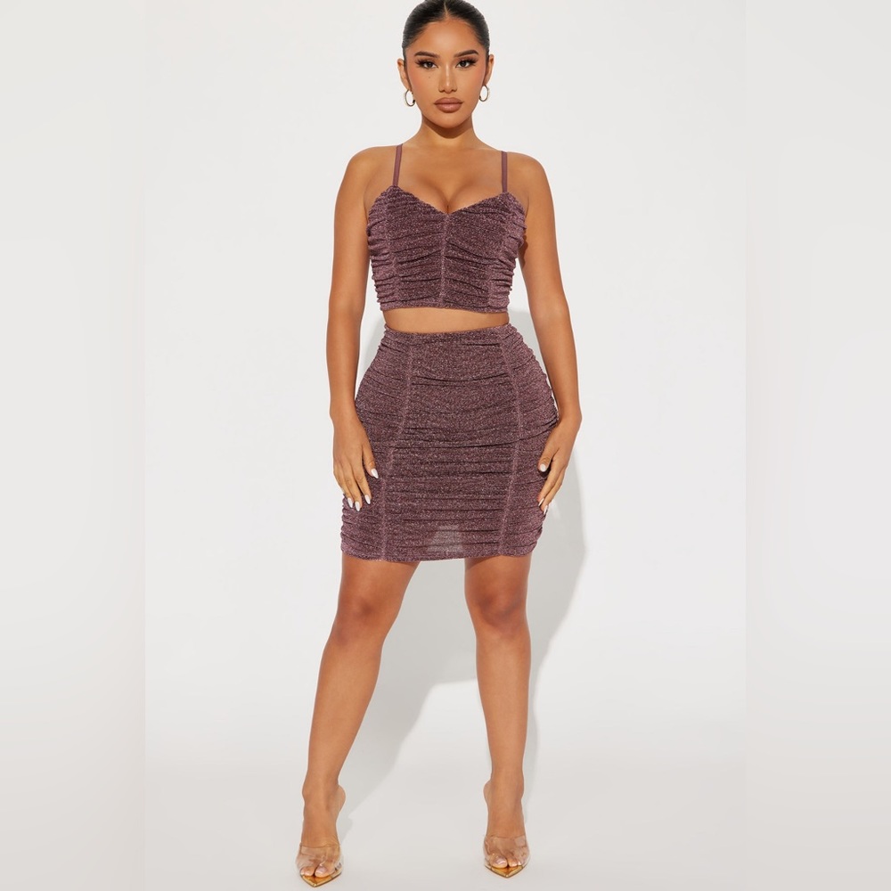 Fashion Nova Skirt Set